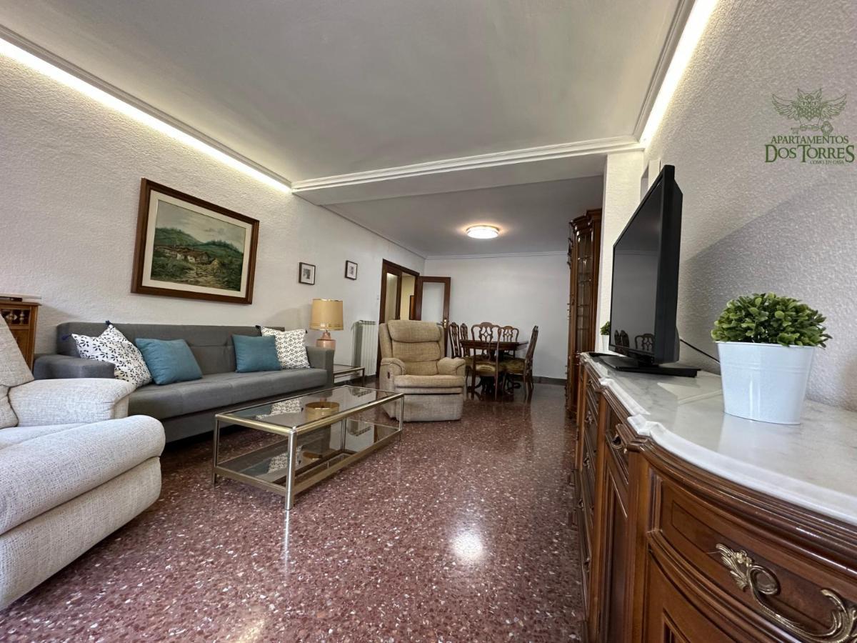 萨拉戈萨Dos Torres Alfajeria Con Parking Privado Gratis公寓 外观 照片