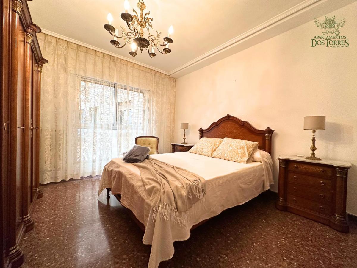 萨拉戈萨Dos Torres Alfajeria Con Parking Privado Gratis公寓 外观 照片